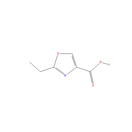 Chemical structure of 2-Ethyloxazole-4-carboxylic acid