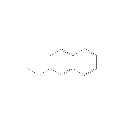Chemical structure of 2-Ethylnaphthalene
