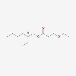 Chemical structure of 2-Ethylhexyl 3-ethoxypropanoate