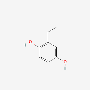 Chemical structure of 2-Ethylbenzene-1,4-diol