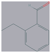 Chemical structure of 2-ethylbenzaldehyde