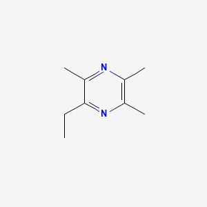 Chemical structure of 2-Ethyl-3,5,6-trimethylpyrazine