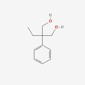 Chemical structure of 2-Ethyl-2-phenyl-1,3-propanediol