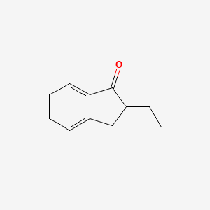 Chemical structure of Ethyl-1-indanone