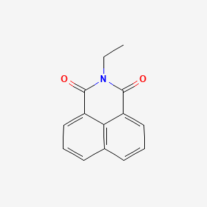 Chemical structure of N-Ethyl-1,8-naphthalimide
