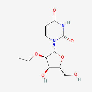 Chemical structure of 2'-Ethoxyuridine