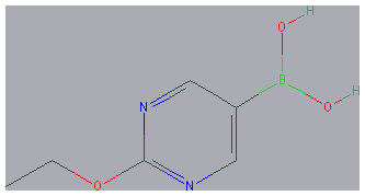 Chemical structure of 2-Ethoxypyrimidine-5-boronic acid