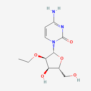 Chemical structure of 2'-Ethoxycytidine