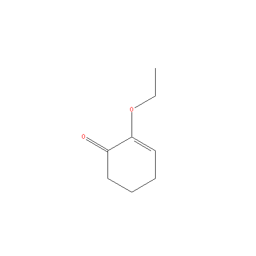 Chemical structure of 2-Ethoxycyclohex-2-enone