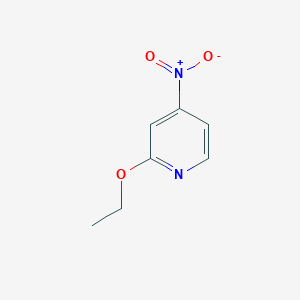 Chemical structure of 2-Ethoxy-4-nitropyridine