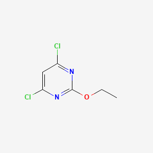 Chemical structure of 2-Ethoxy-4,6-dichloropyrimidine