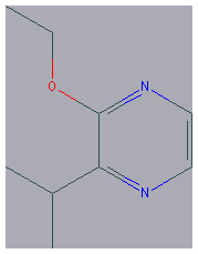 Chemical structure of 2-Ethoxy-3-isopropylpyrazine