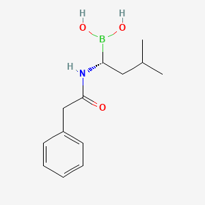 Chemical structure of 2-Ethoxy-3-(4,4,5,5-tetramethyl-1,3,2-dioxaborolan-2-yl)pyridine
