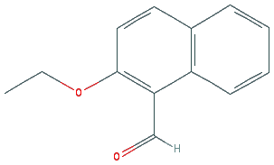 Chemical structure of 2-Ethoxy-1-naphthaldehyde