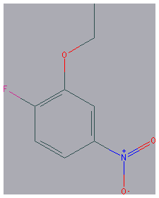 Chemical structure of 2-Ethoxy-1-fluoro-4-nitrobenzene