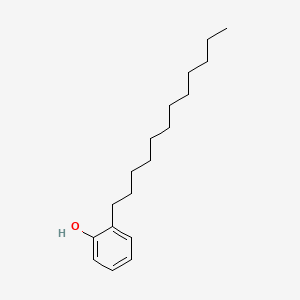 Chemical structure of 2-Dodecylphenol