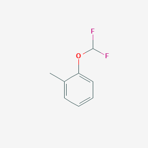 Chemical structure of 2-Difluoromethoxytoluene