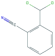 Chemical structure of 2-Dichloromethylbenzonitrile