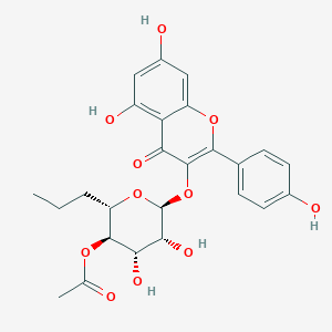 Chemical structure of 2-Demethoxyleptostachyol acetate
