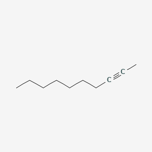 Chemical structure of 2-Decyne