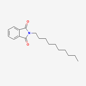 Chemical structure of N-Decylphthalimide