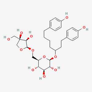 Chemical structure of 2-Deacetyltaxachitriene A