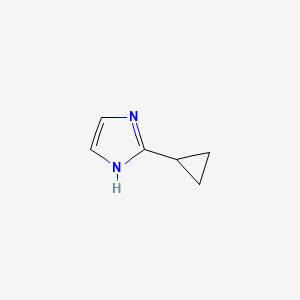 Chemical structure of 2-Cyclopropylimidazole