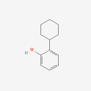Chemical structure of 2-Cyclohexylphenol