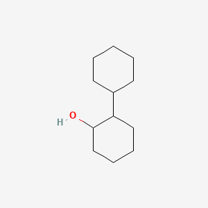 Chemical structure of 2-Cyclohexylcyclohexanol