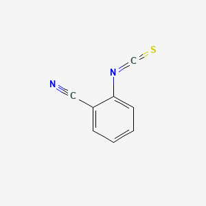 Chemical structure of 2-Cyanophenyl Isothiocyanate