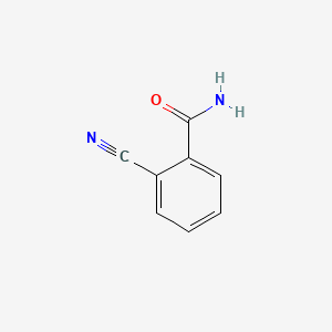 Chemical structure of 2-Cyanobenzamide