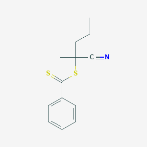 Chemical structure of 2-Cyano-2-pentylbenzodithiolate