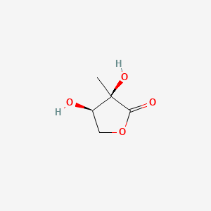 Chemical structure of 2-C-Methyl-D-erythrono-1,4-lactone