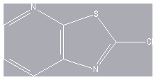 Chemical structure of 2-Chlorothiazolo[5,4-b]pyridine