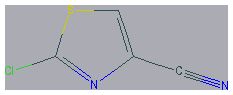 Chemical structure of 2-Chlorothiazole-4-carbonitrile