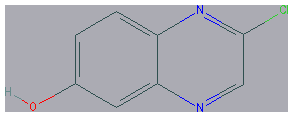 Chemical structure of 2-Chloroquinoxalin-6-ol