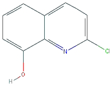 Chemical structure of 2-Chloroquinolin-8-ol