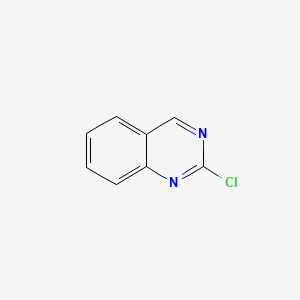 Chemical structure of 2-chloroquinazoline