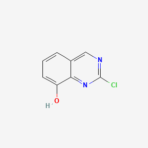 Chemical structure of 2-Chloro-8-quinazolinol