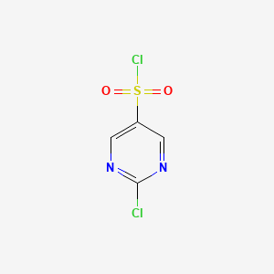 Chemical structure of 2-Chloropyrimidine-5-sulfonyl chloride