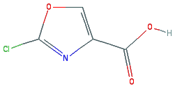 Chemical structure of 2-Chlorooxazole-4-carboxylic acid