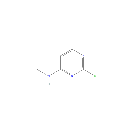 Chemical structure of 2-Chloro-N-methylpyrimidin-4-amine