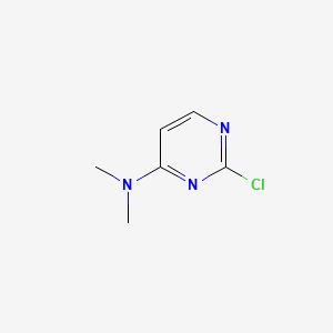 Chemical structure of 2-Chloro-N,N-dimethylpyrimidin-4-amine