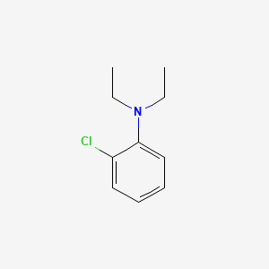 Chemical structure of 2-Chloro-N,N-diethylaniline