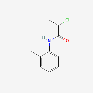 Chemical structure of 2-Chloro-o-propionotoluidide