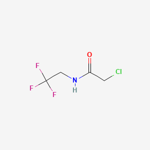 Chemical structure of 2-Chloro-N-(2,2,2-trifluoroethyl)acetamide
