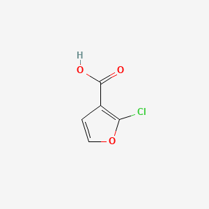 Chemical structure of 2-Chlorofuran-3-carboxylic acid
