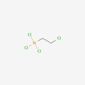 Chemical structure of 2-CHLOROETHYLTRICHLOROSILANE