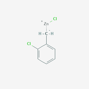 Chemical structure of 2-Chlorobenzylzinc chloride