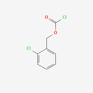 Chemical structure of 2-Chlorobenzyl chloroformate